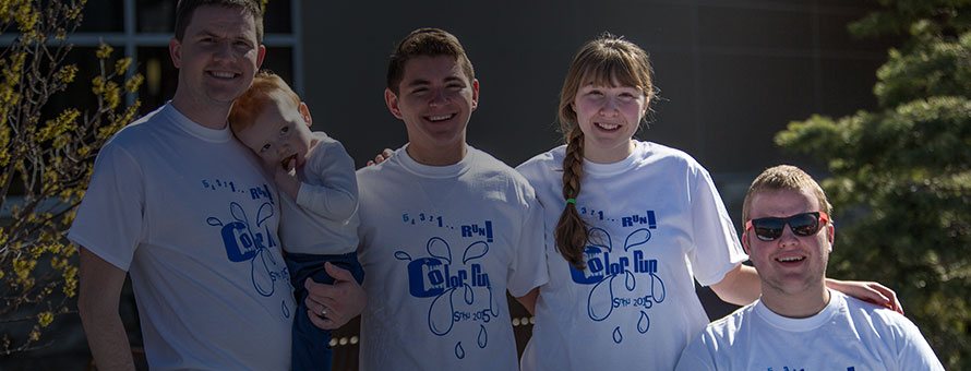 Student taking advantage of Leadership Opportunities