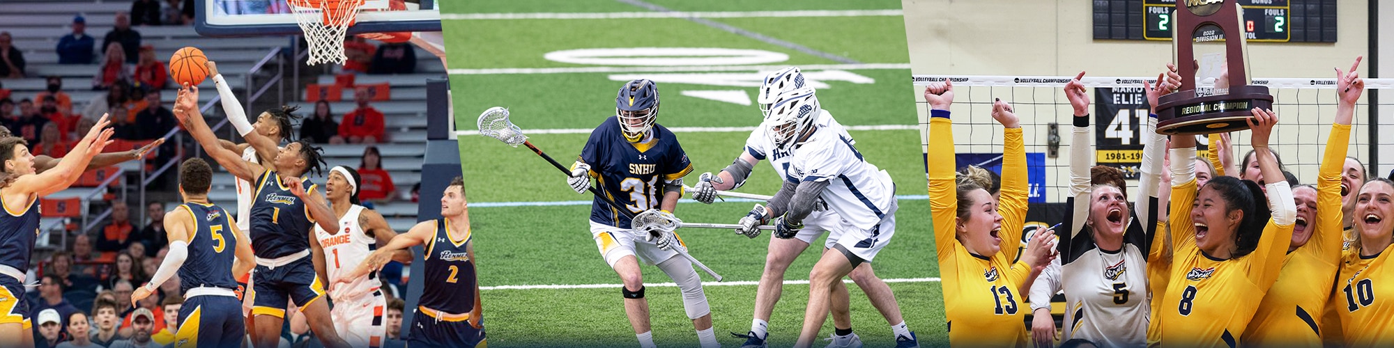 SNHU students playing sports