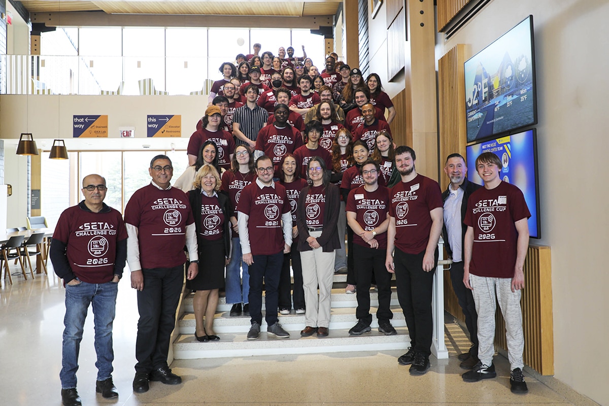 Group of SNHU students who participated in the SETA Challenge Cup.